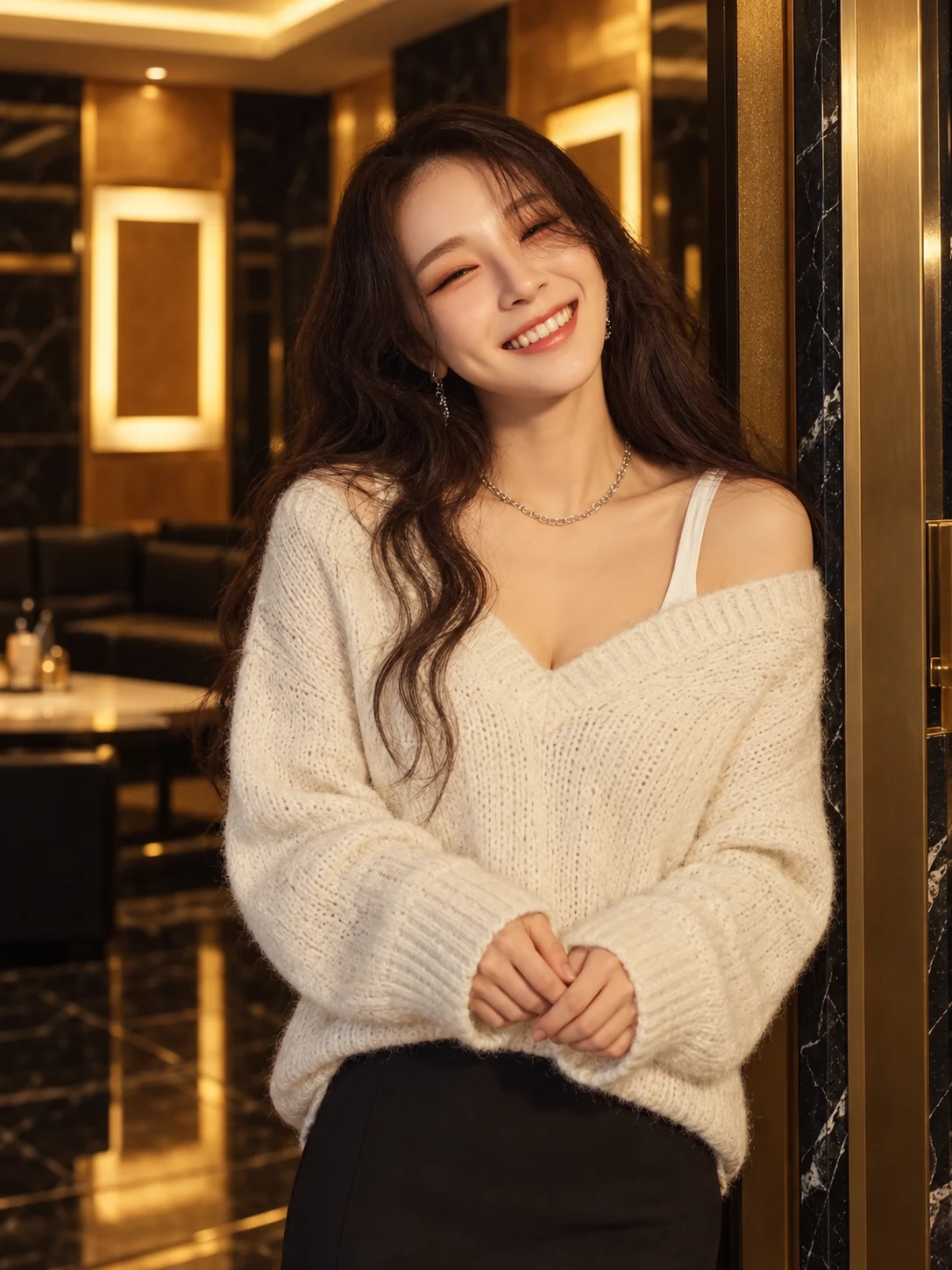 입구에서의 인사
